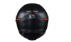 CAPACETE ASX EAGLE SV SOLID COM OCULOS PRETO FOSCO/GRAFITE/VERMELHO